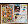 Journal de Mickey N°2121 avec cadeau 32 cartes + fiches 1993 vintage