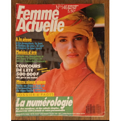 Femme actuelle magazine N°146 1987 vintage