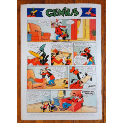 Journal de Mickey N°2121 avec cadeau 32 cartes + fiches 1993 vintage