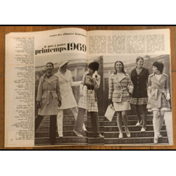 Echo de la mode magazine N°6 1969 vintage