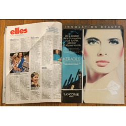 Madame Figaro magazine N °13325 1987 vintage