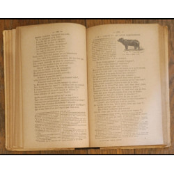 Ancien livre Les Fables de La Fontaine 1938