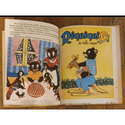 Ancien album Riquiqui Les belles images N°1 1951/1952 vintage