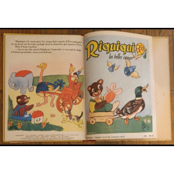 Ancien album Riquiqui Les belles images N°1 1951/1952 vintage