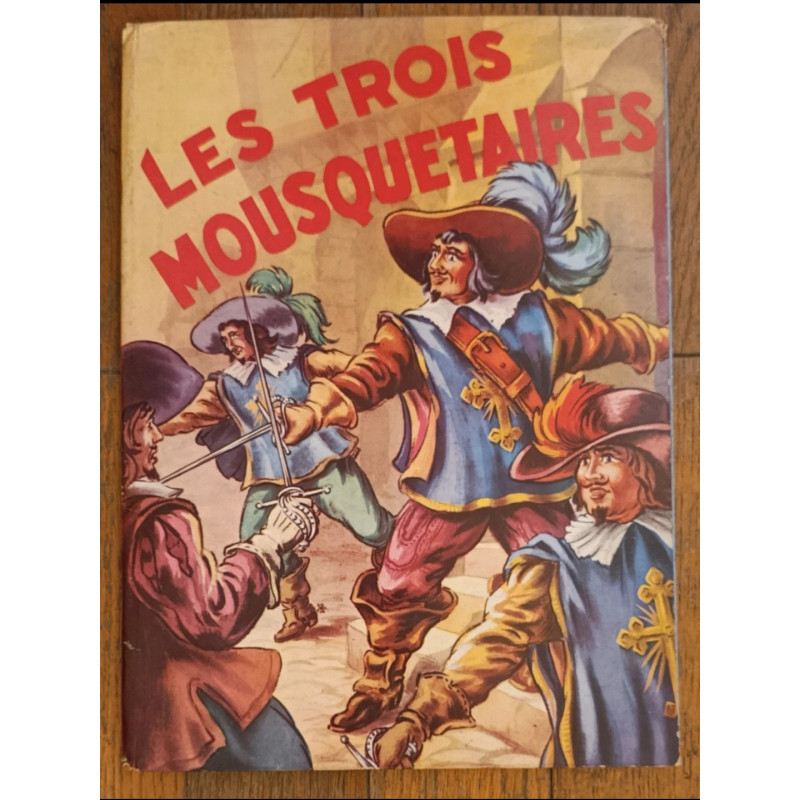 Ancien livre Les trois mousquetaires 1953 Collection Fanfan vintage