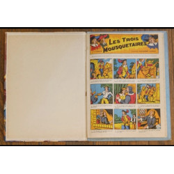Ancien livre Les trois mousquetaires 1953 Collection Fanfan vintage