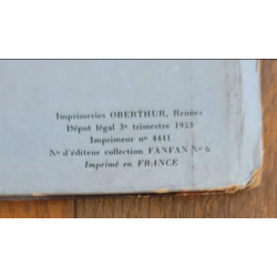 Ancien livre Les trois mousquetaires 1953 Collection Fanfan vintage