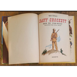 Lot Davy Crockett livre 1956 + Journal de Mickey avec Bd 1986 N°1756 vintage
