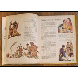 Lot Davy Crockett livre 1956 + Journal de Mickey avec Bd 1986 N°1756 vintage
