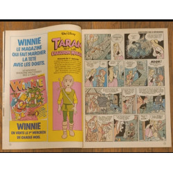 Journal de Mickey N°1745 avec cadeau 10 personnages Taram et le chaudron magique 1985 vintage