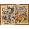 Journal de Mickey N°1745 avec cadeau 10 personnages Taram et le chaudron magique 1985 vintage