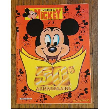 Journal de Mickey N°1689 50ème anniversaire 1984 vintage