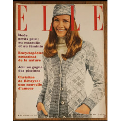 Elle magazine N°1235 1969 vintage