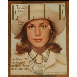 Elle magazine N°1359 1972 vintage