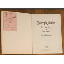 Ancien livre Thierry La Fronde 1966 Le drame de Rouvres vintage