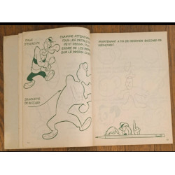 Ancien livre Woody Woodpecker 1981 pour apprendre à dessiner vintage
