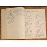 Ancien livre Woody Woodpecker 1981 pour apprendre à dessiner vintage