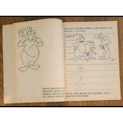Ancien livre Woody Woodpecker 1981 pour apprendre à dessiner vintage