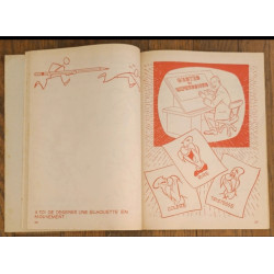 Ancien livre Woody Woodpecker 1981 pour apprendre à dessiner vintage