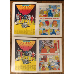 Lot de 2 anciens livres Capitaine Flam N° spécial 5 bis et 10 bis 1981 vintage