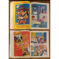 Lot de 2 anciens livres Capitaine Flam N° spécial 5 bis et 10 bis 1981 vintage