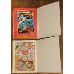 Lot de 2 anciens livres Capitaine Flam N° spécial 5 bis et 10 bis 1981 vintage