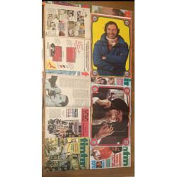 Lot de 18 anciens magazines Tintin Années 70 vintage