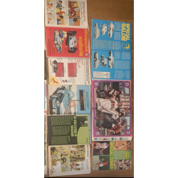 Lot de 18 anciens magazines Tintin Années 70 vintage
