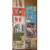 Lot de 18 anciens magazines Tintin Années 70 vintage