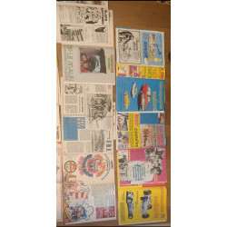 Lot de 18 anciens magazines Tintin Années 70 vintage