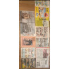 Lot de 18 anciens magazines Tintin Années 70 vintage
