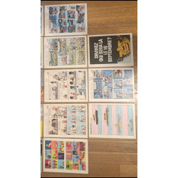 Lot de 18 anciens magazines Tintin Années 70 vintage