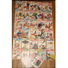 Lot de 32 anciens magazines Nouveau Tintin Années 70 vintage