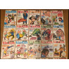 Lot de 32 anciens magazines Nouveau Tintin Années 70 vintage