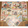 Lot de 32 anciens magazines Nouveau Tintin Années 70 vintage