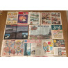 Lot de 32 anciens magazines Nouveau Tintin Années 70 vintage