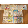 Lot de 7 anciens Journaux de Mickey vintage