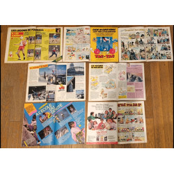 Lot de 7 anciens Journaux de Mickey vintage