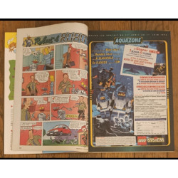 Journal de Mickey N°2234 avec cadeau 8 vignettes Panini Les 101 dalmatiens 1995 vintage