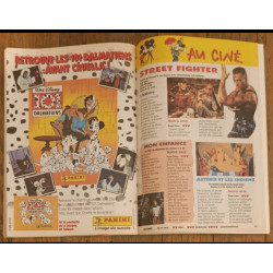 Journal de Mickey N°2234 avec cadeau 8 vignettes Panini Les 101 dalmatiens 1995 vintage
