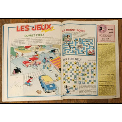 Journal de Mickey N°1838 avec cadeau Maquette spatiale 1987 vintage
