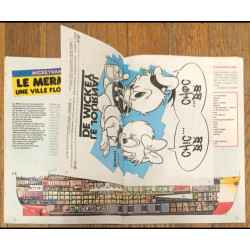 Journal de Mickey N°1823 avec cadeau Transfert B.B. Disney 1987 vintage