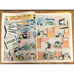 Journal de Mickey N°1823 avec cadeau Transfert B.B. Disney 1987 vintage