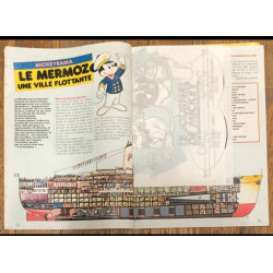 Journal de Mickey N°1823 avec cadeau Transfert B.B. Disney 1987 vintage