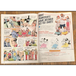 Journal de Mickey N°1823 avec cadeau Transfert B.B. Disney 1987 vintage