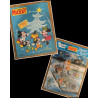 Journal de Mickey N°1330 spécial Noël avec poster Bernard et Bianca 1977 vintage