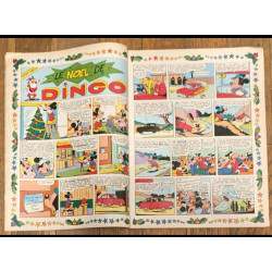 Journal de Mickey N°1330 spécial Noël avec poster Bernard et Bianca 1977 vintage