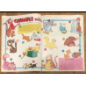 Journal de Mickey N°1330 spécial Noël avec poster Bernard et Bianca 1977 vintage