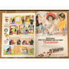 Journal de Mickey N°1330 spécial Noël avec poster Bernard et Bianca 1977 vintage