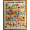 Journal de Mickey N°1330 spécial Noël avec poster Bernard et Bianca 1977 vintage
